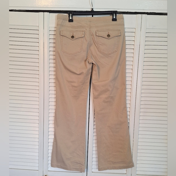 Kim Rogers Denim - Kim Rogers Button Pocket Khaki Pants Sz 10 *C4